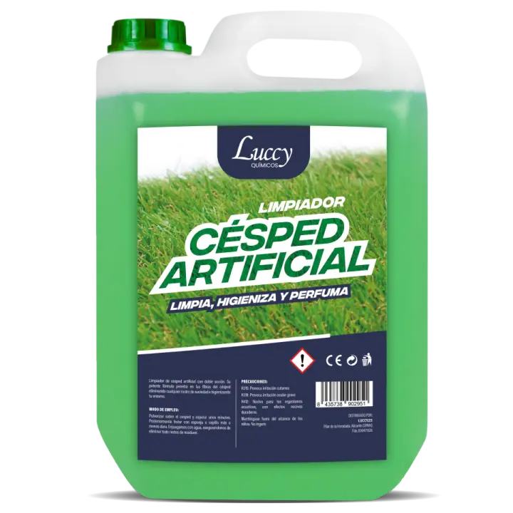 LUCCY Higienizador Césped Artificial  Limpiador para Césped Artificial Triple Acción, Higienizador Concentrado, Control de Olores - 1