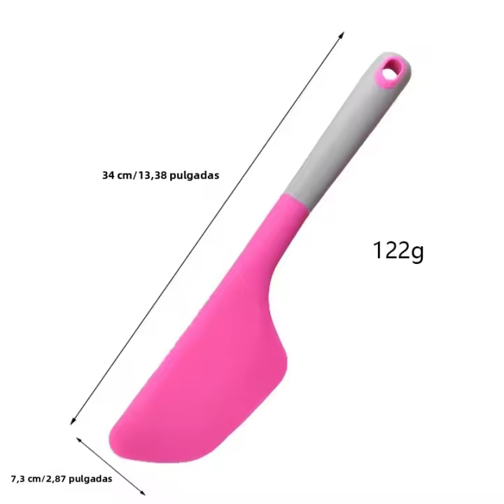 Gran Spatula De Silicona Para Hornear 34cm Antideslizante Espátula De Mantequilla Resistente Al Calor Para Pasteles Y Galletas - 1