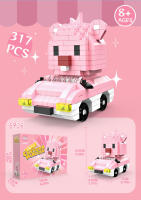 Bloques De Construcción Hello Kitty Melody Personaje De Dibujos Animados Modelo Artesanal Para Niños Regalos Juguetes Educativos - details 8