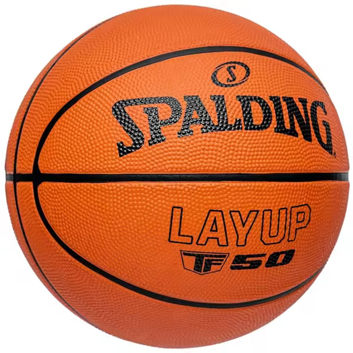 Balon de Baloncesto Spalding Layup Tf-50 para unisex en color naranja - 1
