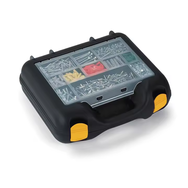 Maletín Porta Taladro Terry con Compartimento para Tornillería 38.7x34x13cm - 1