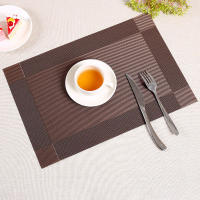 Juego De 4 Tapetes De Plástico PVC Lavables Para Mesa De Comedor Antideslizantes Accesorios Para Cocina Cojín Para Taza Vino Tapete Europeo Moderno - details 9
