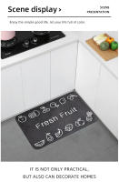 Alfombra De Absorción De Agua Multifuncional Para Cocina Y Baño Antideslizante Lavable En Máquina Características Adultos Uso Doméstico Hotel Piso Baño - details 2