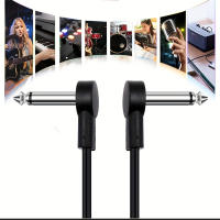 Miwayer Pedal De Efectos Para Guitarra Con Cable De Enlace Plano De 5 Pulgadas Y Conectores De Ángulo Recto De 1/4 Pulgada Kit De Cables De Enlace 1 Pack - details 10