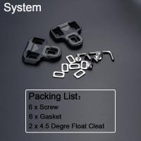 BUCKLOS Cleat De Pedal Para Bicicleta Compatible Con Shimano SPD Ideal Para LOOK KEO SPDSL LOOK Delta SPD MTB Y Carretera Zapatos De Ciclismo - details 3