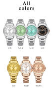 Reloj De Mujer NAVIFORCE De Lujo Moda Casual En Acero Inoxidable Resistente Al Agua Para La Vida Diaria Regalo Para Novia - details 13