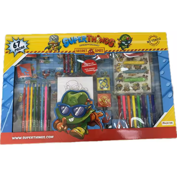 Kit Dibujo Super Things 67 piezas - 1