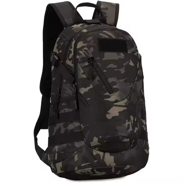 Prowalk - Mochila de asalto 20 litros, táctica militar de senderismo y rutas de montaña, bolsa dinámica para lo necesario, con ajuste de pecho y cintura para moverte con agilidad, ciclismo, caza y pesca, viaje en avión se ajusta a bolsa de cabina - 1