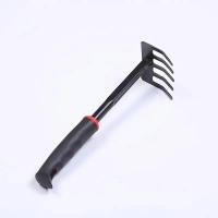 Juego De Jardinería De Cuatro Piezas Con Mango De Goma Negra Y Cincuenta Dientes Herramienta Dual Propósito Shovel Para Flores Y Riego - details 6