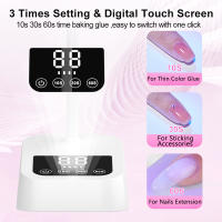 Lámpara De Uñas LED UV Mini Secador De Uñas Plegable 360° Lámpara De Secado De Uñas Para Manicura Con Iluminación Ultravioleta - details 4