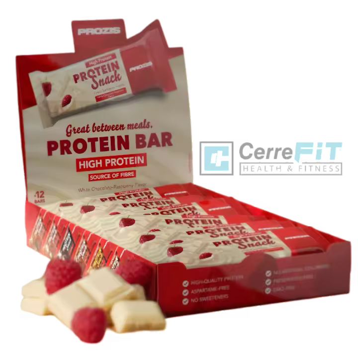 12X PROTEIN SNACK (12X30G) - Prozis  Bajas en azúcares  Alta en proteína  Deliciosos sabores  Nutritiva - 1