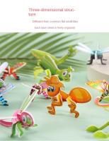 Rompecabezas 3D De Animales En Espuma Juguetes Educativos Para Niños Regalos De Cumpleaños Para Invitados Incentivos De Clase Empaque De 12-24 Piezas - details 2