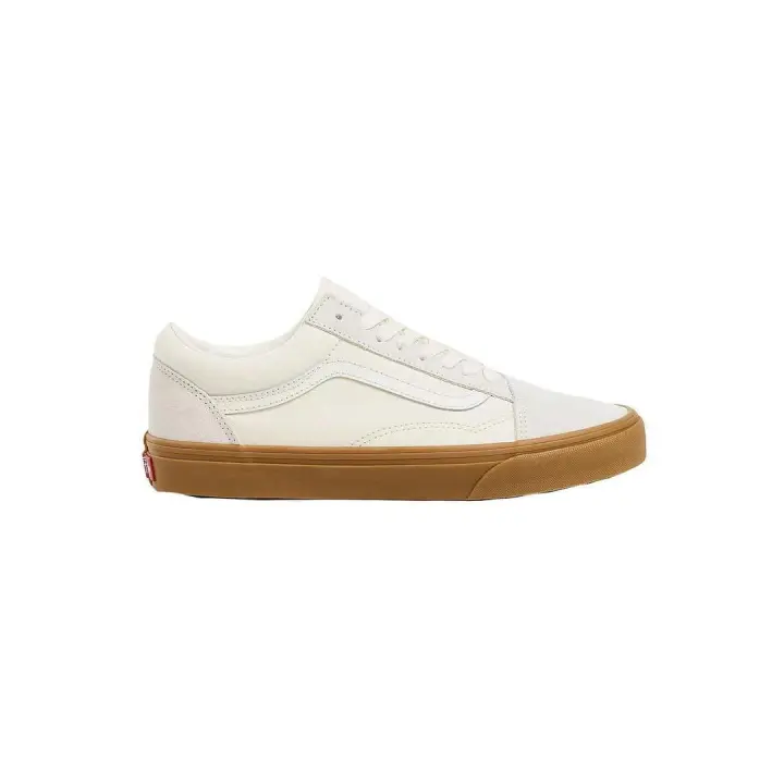 Zapatilla Vans Unisex Old Skool Crema Caramelo - 1