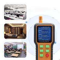 Monitor De Calidad Del Aire Portátil 5 En 1 Medidor De CO2 TVOC HCHO Con Pantalla LCD Retroiluminada Medidor De Temperatura Y Humedad - details 1