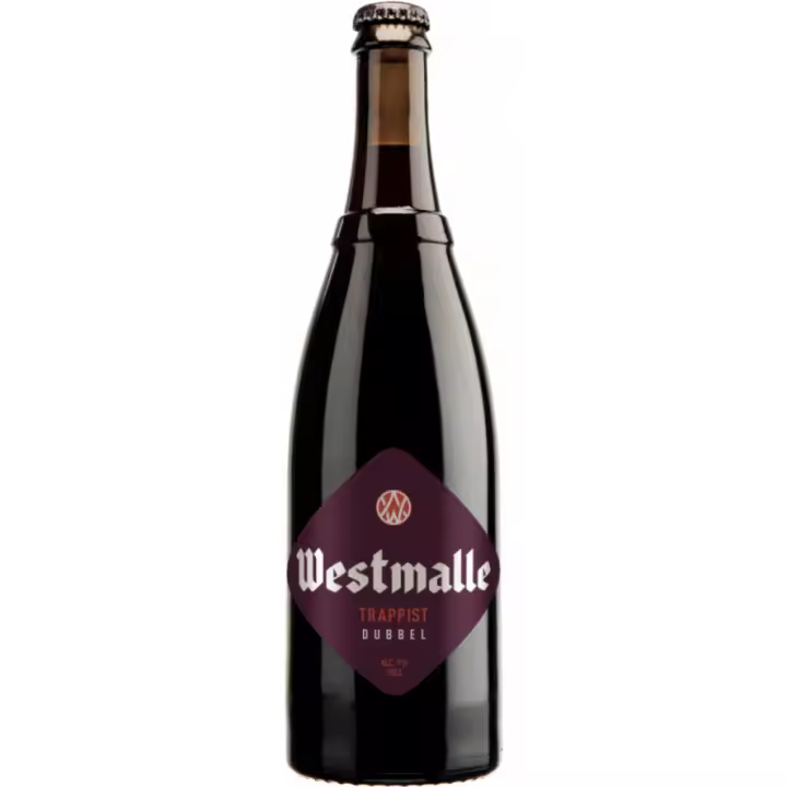 2 uds x Westmalle Double 75Cl cerveza trapense Belga tostada - 1