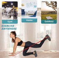 Juego de 4 bandas de resistencia para fitness - Bandas de resistencia pesadas, medias y ligeras - Bandas elásticas para fitness - Bandas elásticas deportivas - Bandas de fitness - Bandas de dominadas - Extra fuertes - details 3