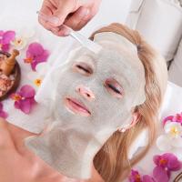 Mascarillas De Tela De Algodón Puro 100PCS Absorción De Agua Alta No Irritante Mascarilla Facial Desechable Para Belleza DIY - details 2