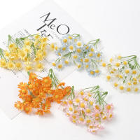 10/20PCs Flores Artificiales De Seda Daisy Para Decoración De Hogar Jardín Boda DIY Bouquet Regalos Accesorios - details 1