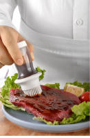 Cepillo De Silicona Para Botella De Aceite De Oliva Espátula De Cocina Dispensador De Condimentos Para Barbacoa Y Cocina Herramienta De Cocina Para Contenedores De Vidrio Y Aceite De Vinagre - details 8