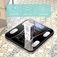 Báscula Electrónica De Carga Inteligente Para El Hogar Precisión Corporal Peso Pequeño Escala Digital Cuadrada Máximo 150KG - details 3