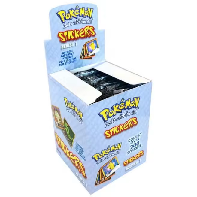 Pack de 30 STICKERS 1999 - Caja golpeada - Inglés - 1