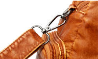 Bolso De Hombro Vintage Yogodlns Para Mujer En Cuero PU Suave Gran Capacidad Bolso De Mano Moda Con Manija De Color Stitching - details 34