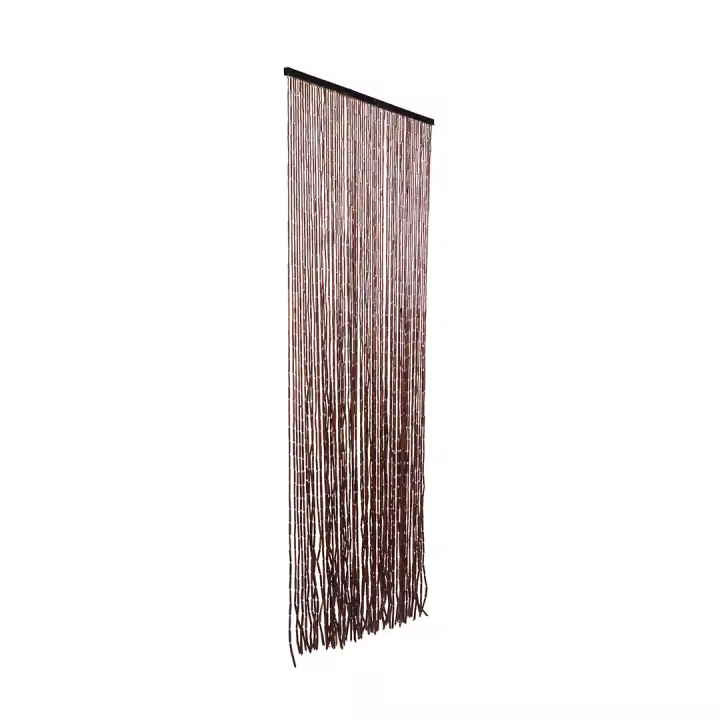 CORTINA PUERTA HONG KONG BURDEOS 70 LINEAS 90X200 CM NORTENE - 1