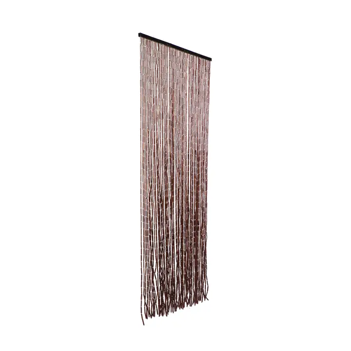 CORTINA PUERTA HONG KONG BURDEOS 70 LINEAS 90X200 CM NORTENE - 1