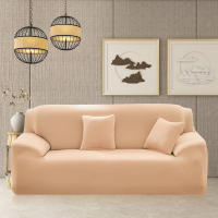 Cubierta Elástica De Sofá De Color Sólido Para Sala De Estar Cubierta De Esquina L Gruesa Necesita Comprar 2 PCS Para Sofá L - details 5