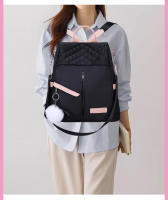Mochila Oxford Para Mujer 2024 Antirrobo Con Bolsillo Exterior Y Cierre De Cremallera Mochila Escolar Para Adolescentes Decoración Ruched Estilo Moda - details 7