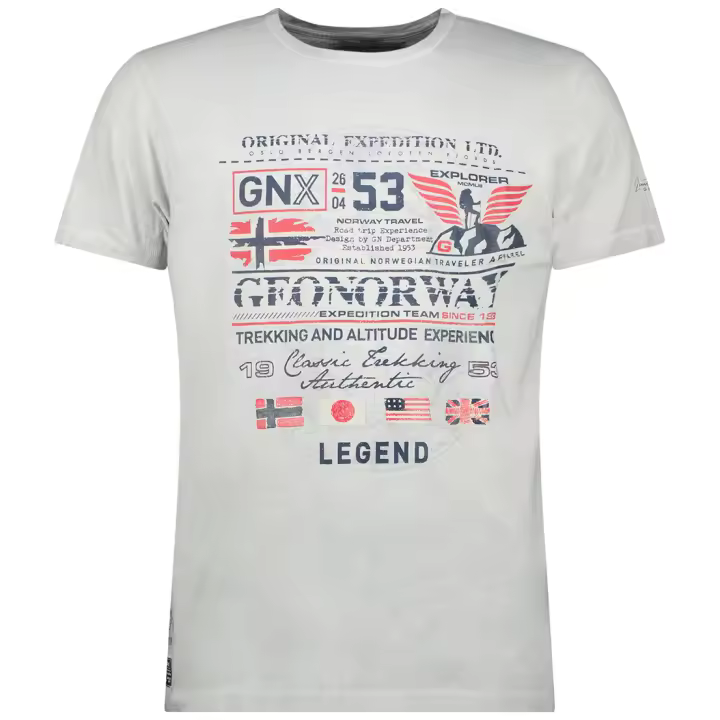 Geo Norway-Camiseta manga corta SW1562HGNO para Hombre - 1