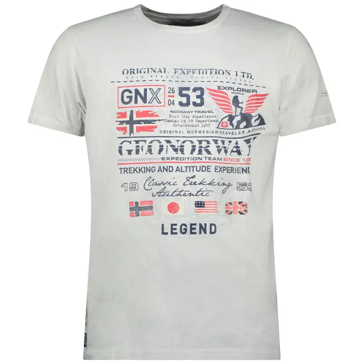 Geo Norway-Camiseta manga corta SW1562HGNO para Hombre - 1