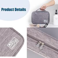 Neceser de Viaje Hombre Mujer, Bolsa de Viaje con Colgante, Neceser Maquillaj Impermeable de Gran Capacidad, Makeupn Bag - details 3