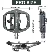 Pedales de Bicicleta de Montaña 2025 PD-M680 Función Doble Plano&Bloqueo Ajuste Shimano SPD 9/16' Material Aluminio/ Aleación Tipo de Pedal Autobloqueante Hecho de Aluminio - details 3
