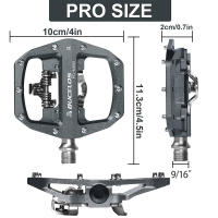 Pedales de Bicicleta de Montaña 2025 PD-M680 Función Doble Plano&Bloqueo Ajuste Shimano SPD 9/16' Material Aluminio/ Aleación Tipo de Pedal Autobloqueante Hecho de Aluminio - details 3
