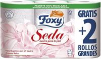 Foxy Seda Papel higiénico Neutro 42 Rollos 3 Capas    6rollo x 7 pack total 42 rollos - details 0