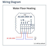 Termostato Inteligente WiFi Tuya Para Calefacción Eléctrica Y Agua/Gas Con Control Remoto Compatible Con Alice Alexa Google Home - details 9