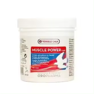 Suplemento Versele-Laga MUSCLE POWER CAPS OROPHARMA - Aminoácidos para Aves - 150 Cápsulas - 1