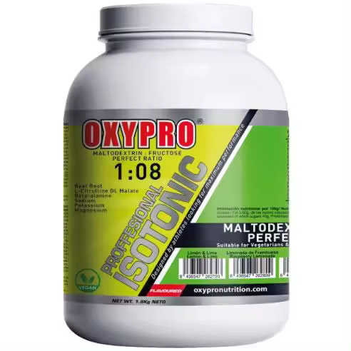 Oxypro Nutrition® Professional Isotonic 1:08 (Maltodextrina - fructosa) - 1,8kg - Peach & Mango - 1