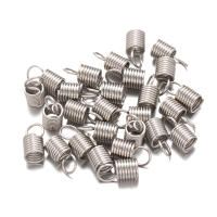 50Pcs Tornillos De Acero Inoxidable Para Cuerda De Cuero Terminadores De Cordones Conectores Para Hecho a Mano Pulseras Collares Joyería Suministros - details 0