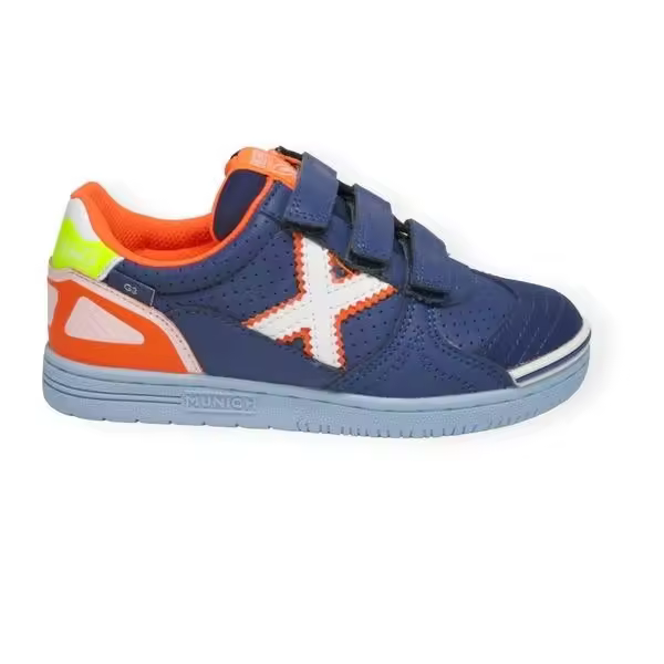 Zapatilla Fútbol Sala Infantil MUNICH G3 PREMIUM AZUL - 1