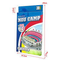 Puzzle De Papel 3D Estadio De Fútbol DIY Juguete Educativo Para Niños Desarrollo Inteligente Regalos De Navidad Construcción - details 0
