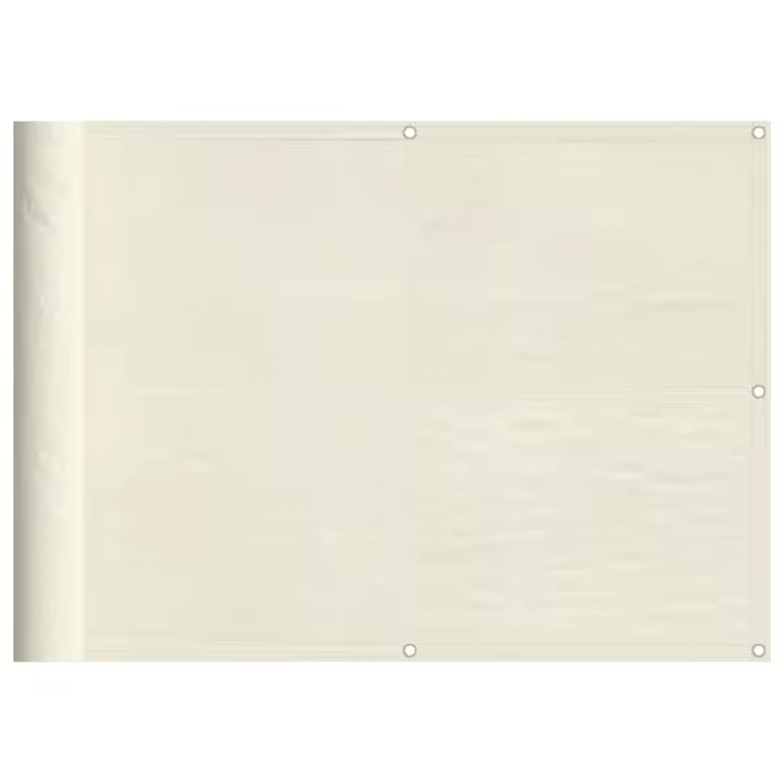Pantalla de Balcón 100% Polyéster Oxford Cream 75x700 cm - 1