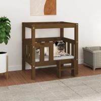 vidaXL Cama para Perros Cuna Cachorro Animal Doméstico Color Natural,  Blanco,  Gris y mas - details 4