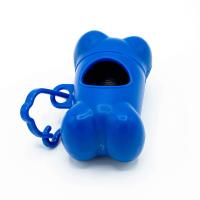 Dispensador de Bolsas para excrementos de Perros con Forma de Hueso - Soporte para Bolsas para excrementos de Mascotas (Incluye 1 Rollo de 15 Bolsas) Dispensador de Bolsas para Recogida de Colores Aleatorios (7 Colores) - details 8