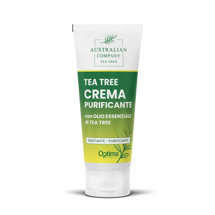 Crema para Cara y Cuerpo con Árbol de té Australian Company Tea Tree, 100 ml Purificante, para Pieles impuras con aloe vera orgánico - 1
