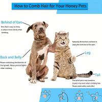 Cepillo De Masaje Para Perros Y Gatos Elimina Pelo Con Fácil Limpieza Herramienta De Aseo Para Mascotas Uso En Baño Y Cuidado Daily - details 3