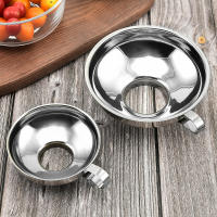 Funel De Bocadillo Ancho De Acero Inoxidable Para Ensaladas Jars Aceite Vino Agua Especias Accesorios De Cocina Herramientas Gadget - details 3