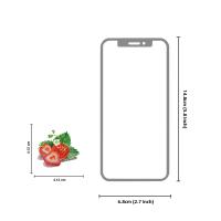Pegatinas Creativas De Fresa 46pcs Para DNI Cuaderno Botella De Agua Equipaje Estación De Año Nuevo Escuela Accesorios De Papel - details 3