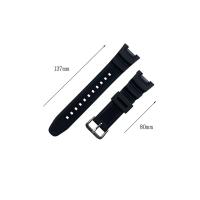 Para C Asio SGW-100 Serie Bucle Ajustable Pulsera Banda De Silicona Reemplazar La Correa - details 0